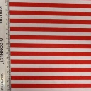 red and white striped lycra