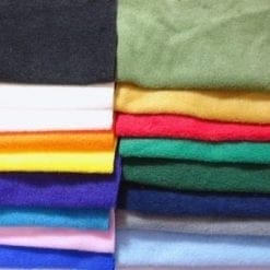 polar fleece material in range of colours
