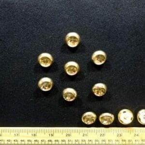 Gold Harlequin Buttons Code Jam