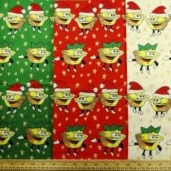 Cotton Christmas Fabric Mince Pies
