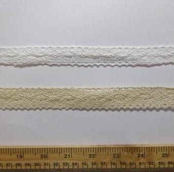 Cotton Lace Trimming Harry 2cm Wide