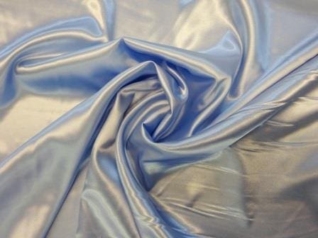 Fabulous Vintage Sky Blue Lame Fabric 