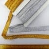 Metallic Woven Trimming Braid 25mm Code 655C