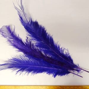 Large Ostrich Feathers Purple