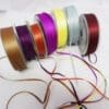Fabric Land Ribbon Branded Satin 3mm Multi Coloured