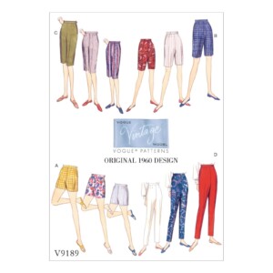 Vogue Sewing Pattern 9189