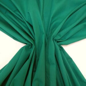 Polyester Cotton Fabric - Plain Jade