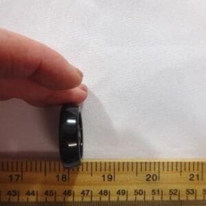 Buttons Chunky 4 Hole Black Code Nat 35mm