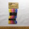 Embroidery Thread Packets Single Stranded Variegated