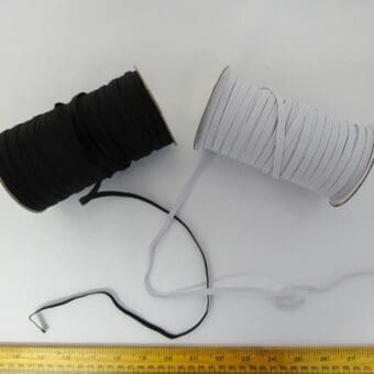 Elastic 6 Cord 0.5cm Wide