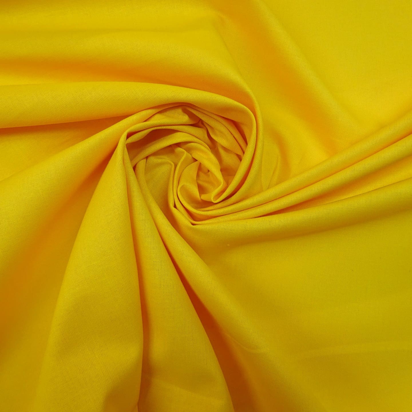Cotton Fabric Plain 100% Cotton Full Colour Collection yellow