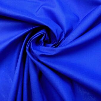 Plain Royal Blue 100% Cotton Fabric