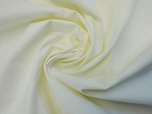 Plain Cream 100% Cotton Fabric