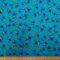 Cotton Fabric Wasps Gangster Print Teal