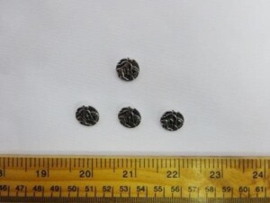 Silver Buttons Man On A Horse 15mm