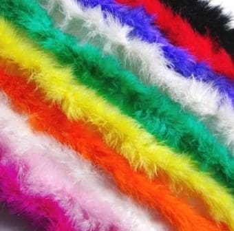 Plain Marabou Feather Trim