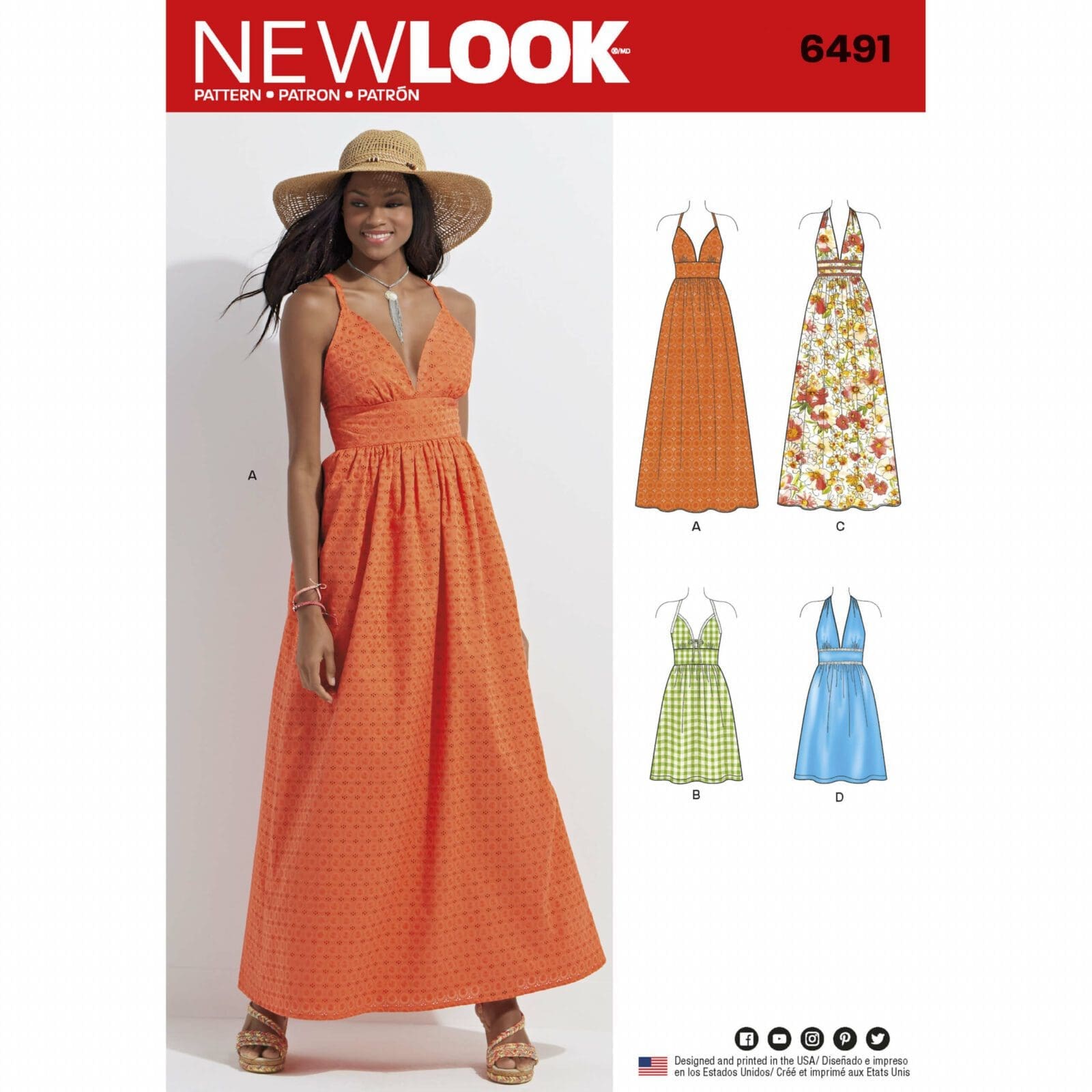 N6233 | New Look Sewing Pattern Unisex Pants, Robe and Knit Tops | New Look