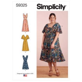 Simplicity Sewing Pattern 9325