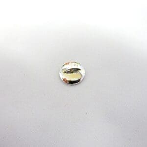 Fisheye Button 15mm Silver Code Jam