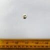 Fisheye Button 15mm Silver Code Jam