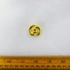 Buttons 25mm Knot Gold Code Jam