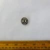 Buttons 21mm Silver Metal Shoe Lace Code Jam