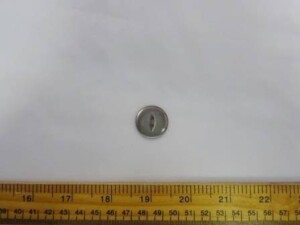 Fisheye Button 22mm Grey Bob Code Jam