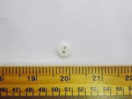 Buttons 11mm Enamel Tiny White Code Jam - Image 3