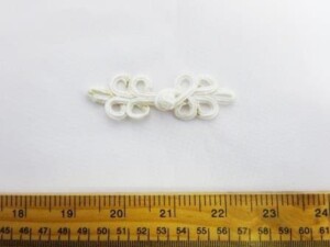 Frog Fasteners White