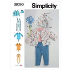 Fabric Land Simplicity S9390 Sewing Pattern Front Cover