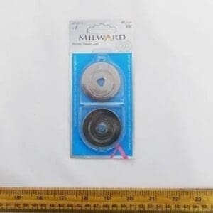 Replacement Straight Blade Twin Pack For Rotary Cutters