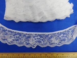 Lace Trimming 7cm Frilled Melbourne Ivory
