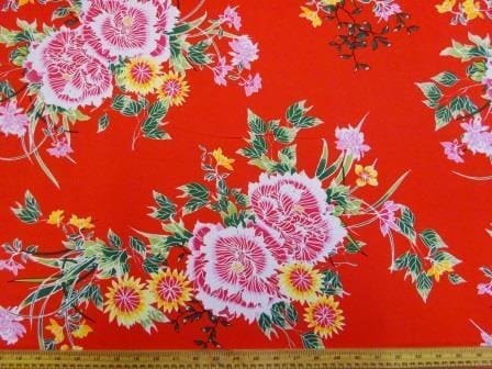 Orient Blooms Red