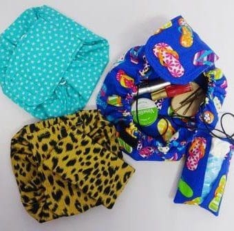 Make Up Bag Draw String Pouch Sewing Kit