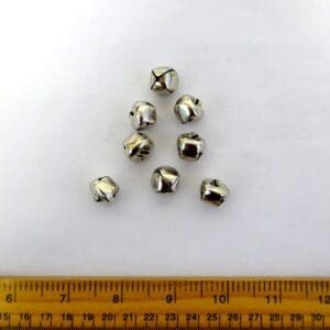 Bells 15mm Antique Silver