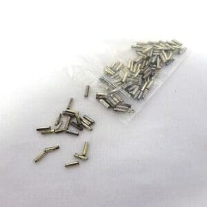 Beads In Packets Bugle Beads 7mm Gunmetal