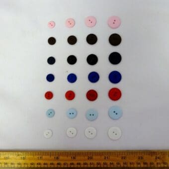 Matt Buttons 2 Hole Code P128