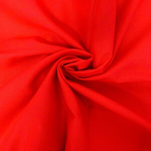 Plain Red 100% Cotton Fabric