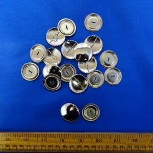 Cover Buttons 29mm Metal