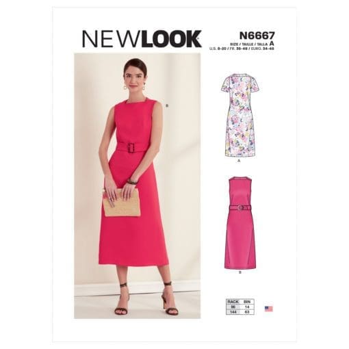 New Look Sewing Pattern 6667 Fabric Land