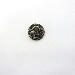 Buttons 17mm Shanked Man On A Horse Silver