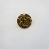 Buttons 17mm Shanked Man On A Horse Gold