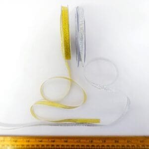 Ribbon 6mm Metallic