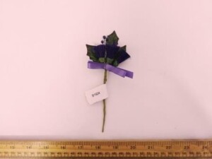 Flower Thistle Bunch 1924 Purple