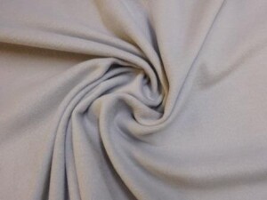 Jacketing Fabric Wool Blend Satin Backed Soft Grey