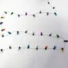 Bead Trimming Christmas Lights And Stars Multi