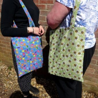 Canvas Tote Bag Sewing Kit