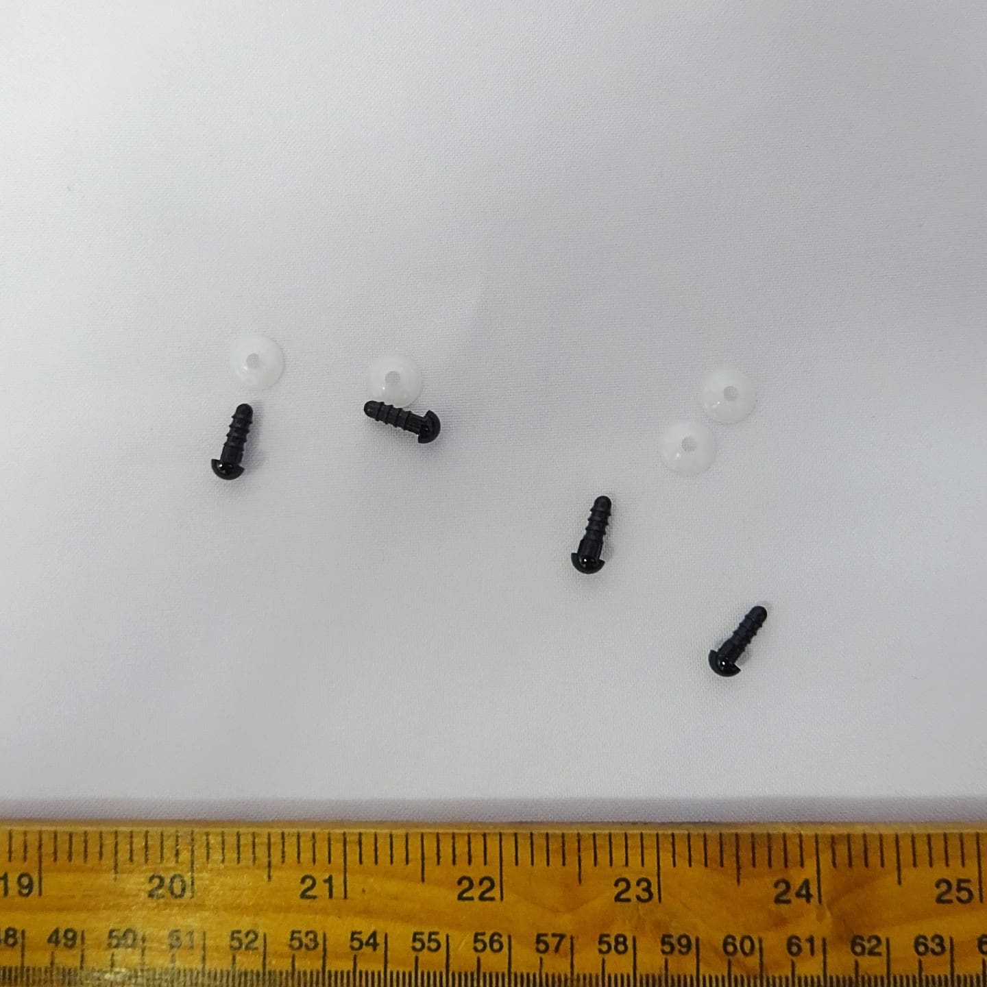 Toy Eyes 6mm Black