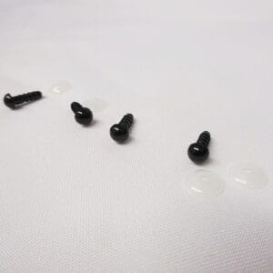 Toy Eyes 6mm Black