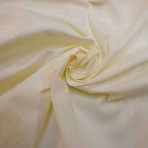 Plain Cream 100% Cotton Fabric